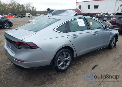 2024 Honda Accord Ex z USA, uszkodzony, nr VIN 1HGCY1F39RA056671